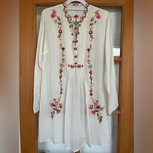 Johnny Was Embroidered Tunic